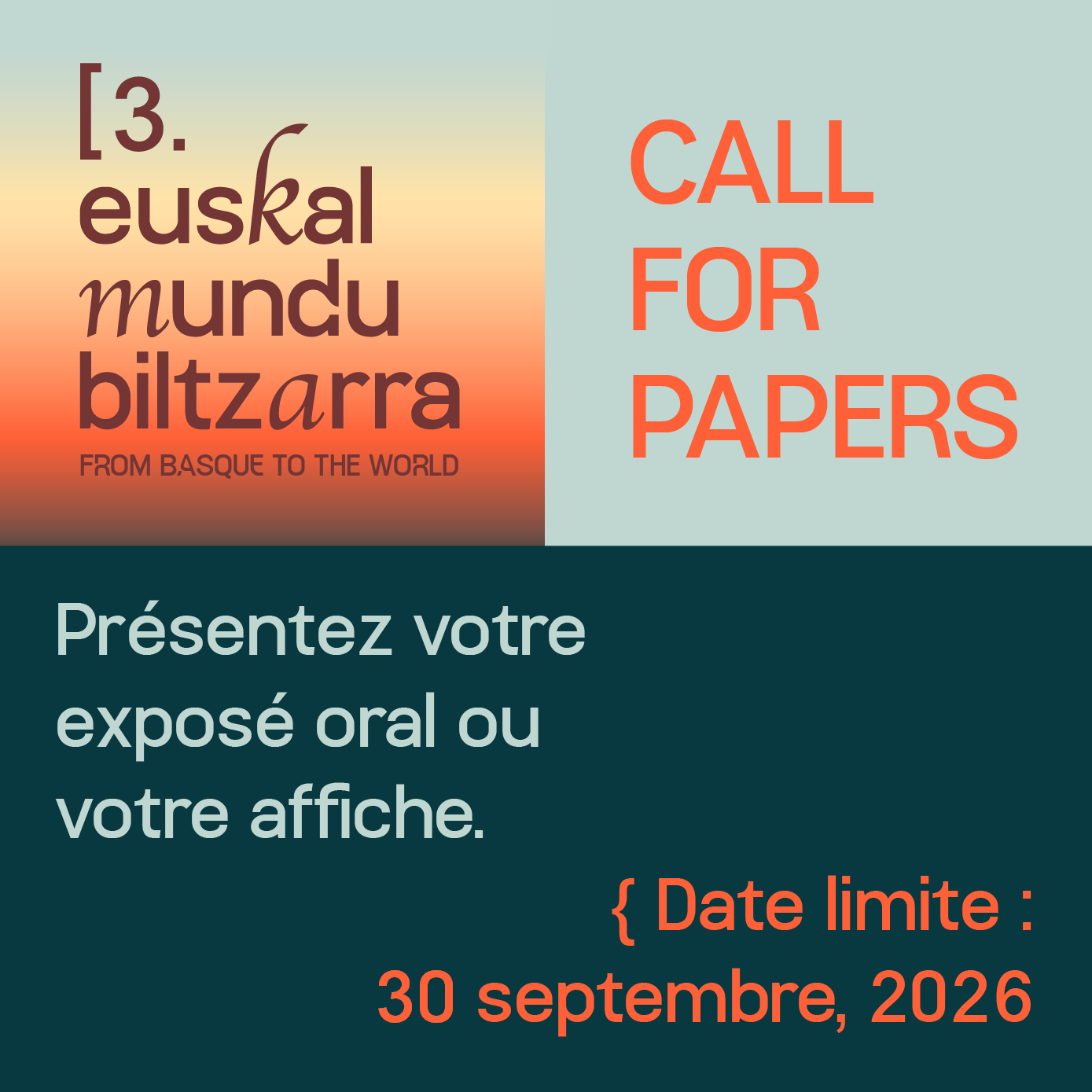 Call for Papers